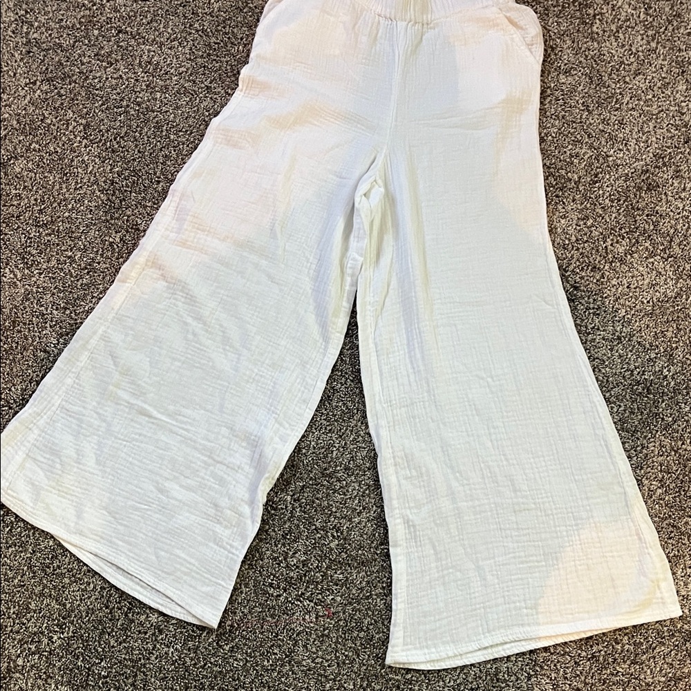 O’Neill Gauze Pants O’Neill Beach Pants Wide Leg Cotton Pants - Picture 9 of 12